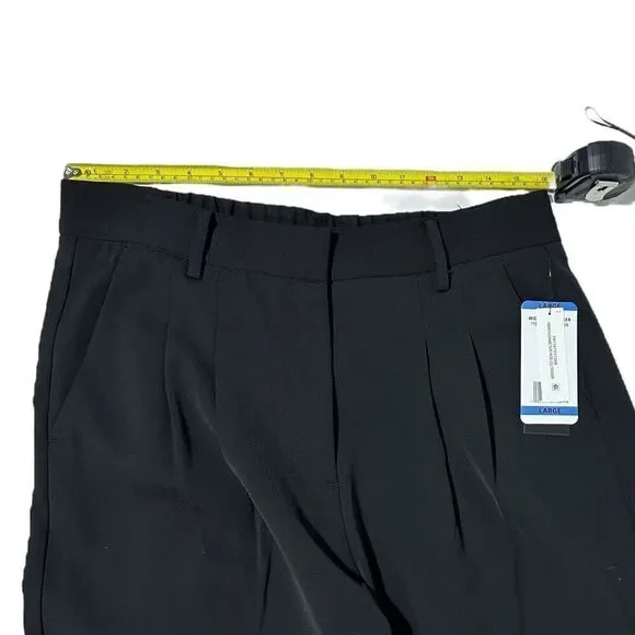 French Connection Women's Wide Leg Trouser Black Size Large - Picture 10 of 14